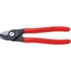 Cable shears with plastic-ct. handles 165mm